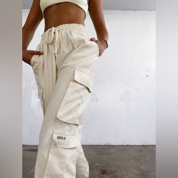 South St kanas denim unisex cargos BNWOT!!! - Picture 2 of 3